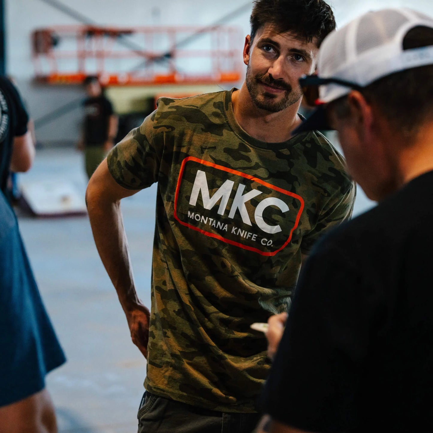 MKC LOGO TEE - VINTAGE WOODLAND CAMO