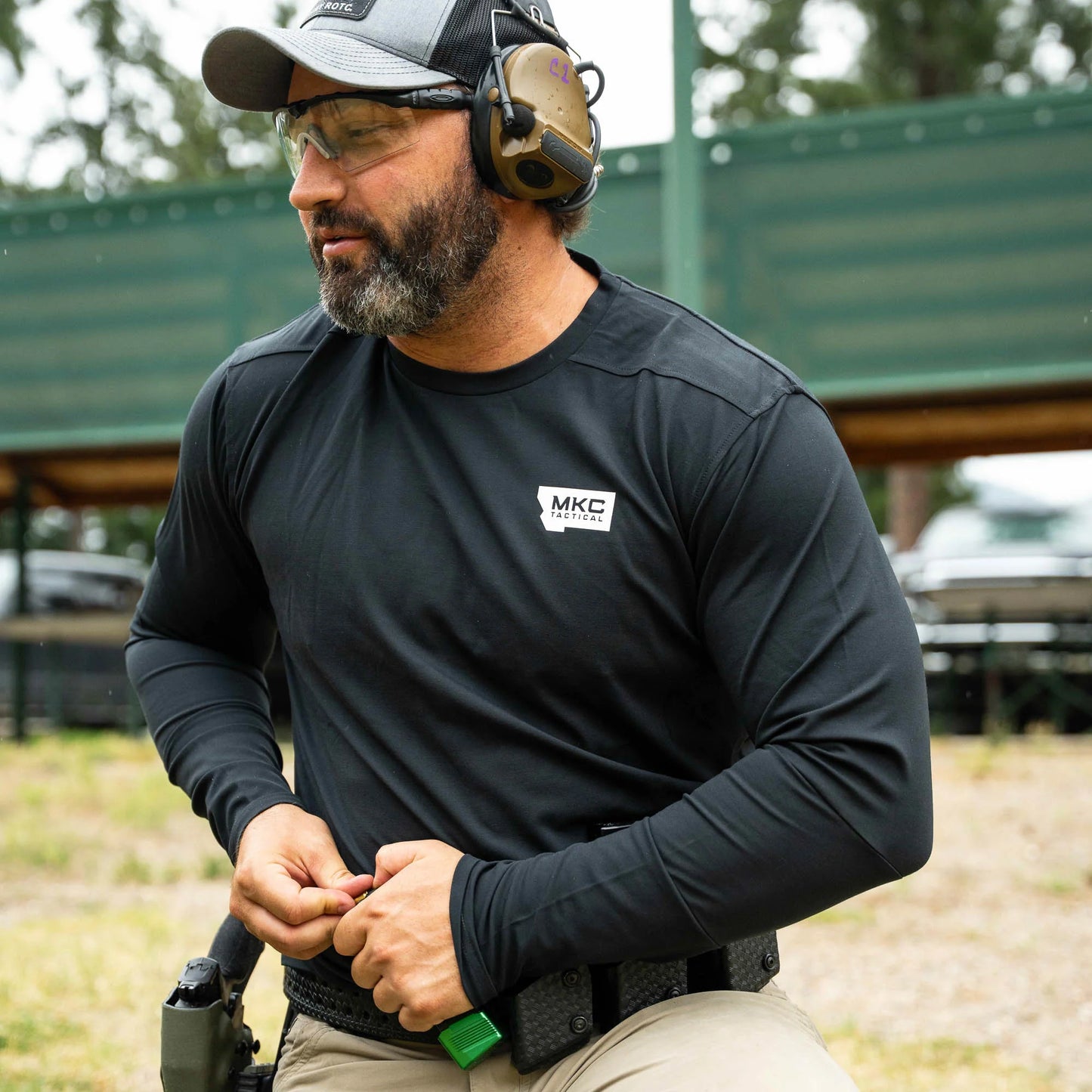 RANGE DAY PERFORMANCE LONG SLEEVE - SHADOW
