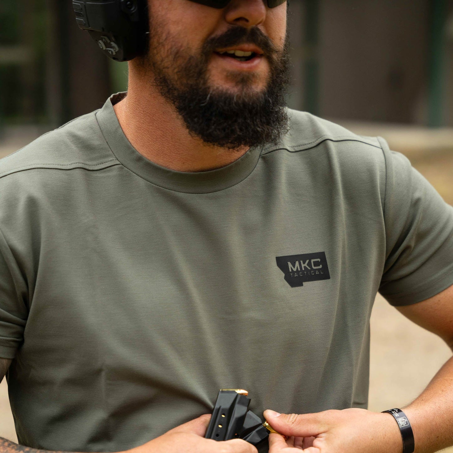 RANGE DAY PERFORMANCE SHORT SLEEVE - OD GREEN