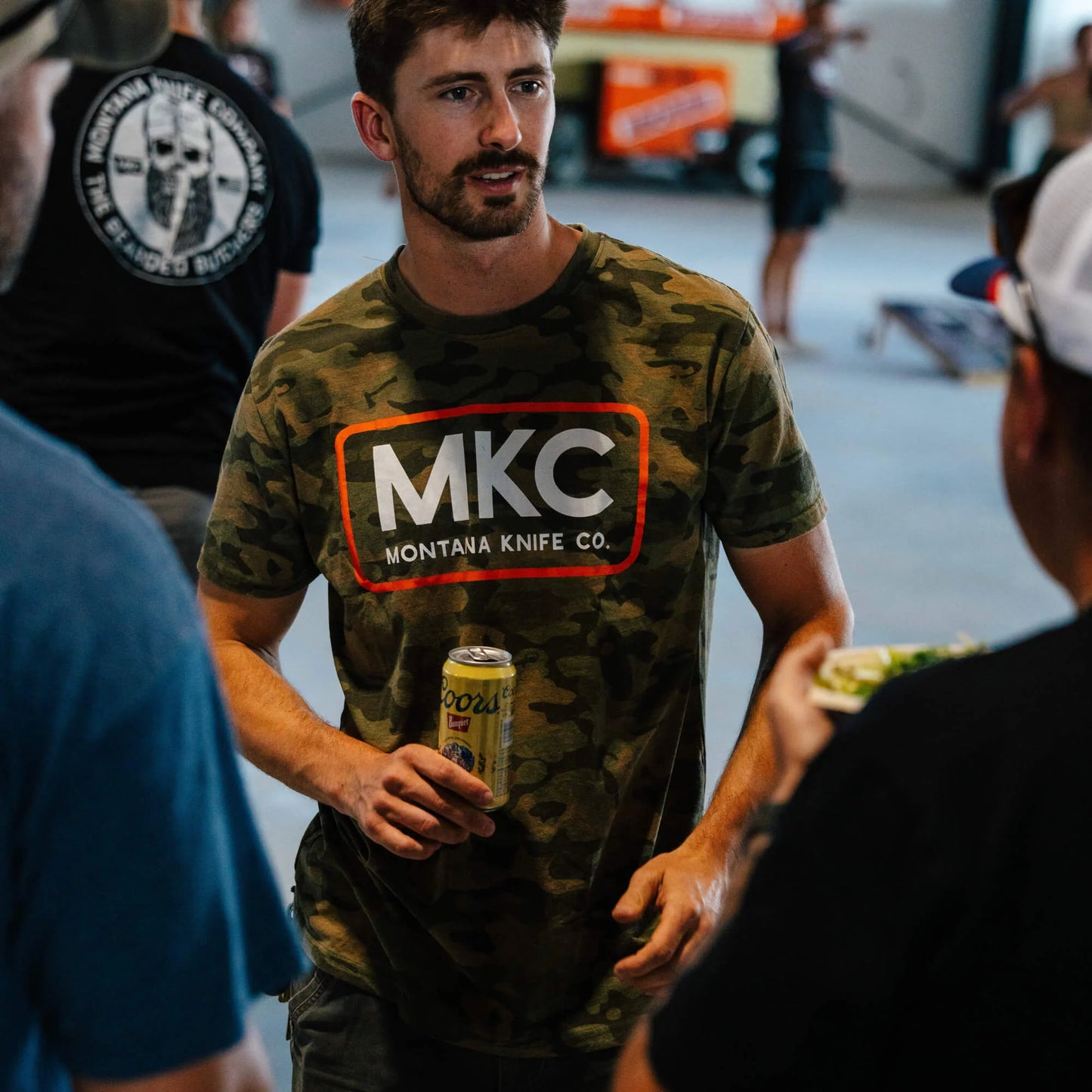 MKC LOGO TEE - VINTAGE WOODLAND CAMO