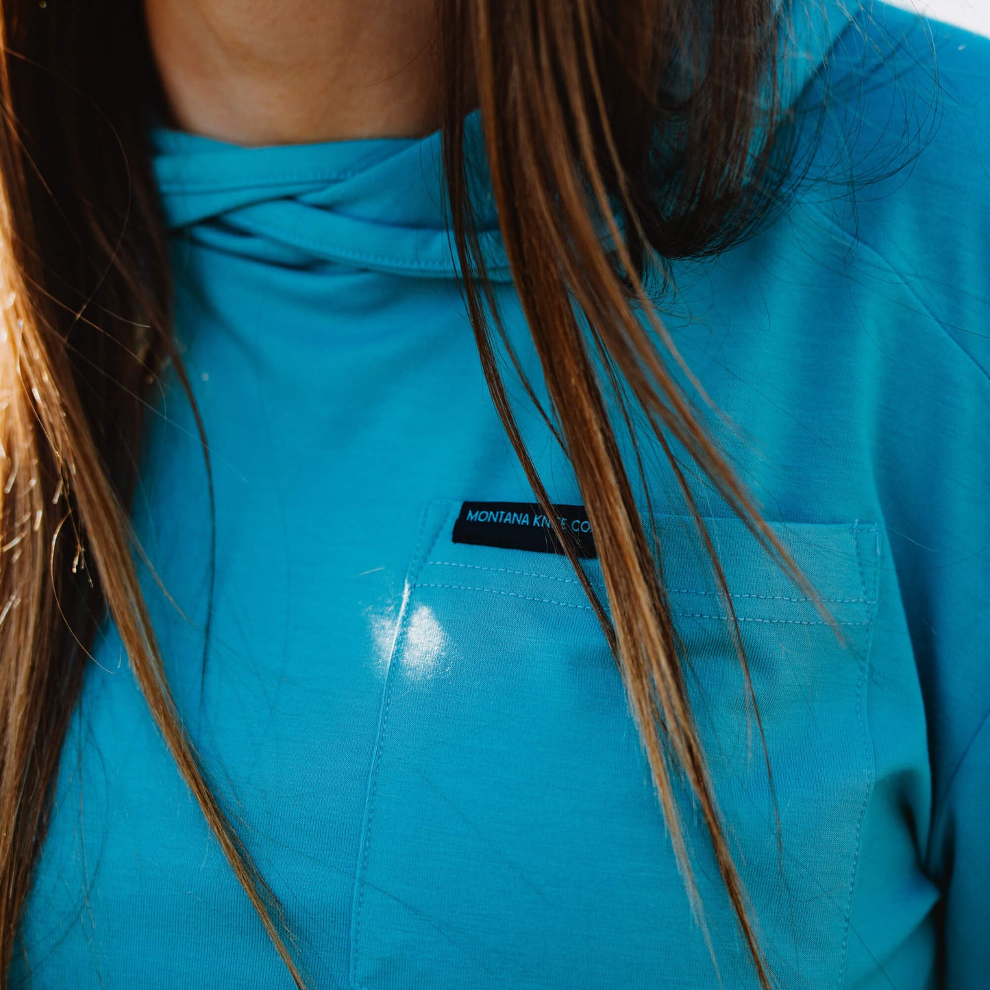 SUN RIVER BAMBOO HOODIE - GLACIER BLUE