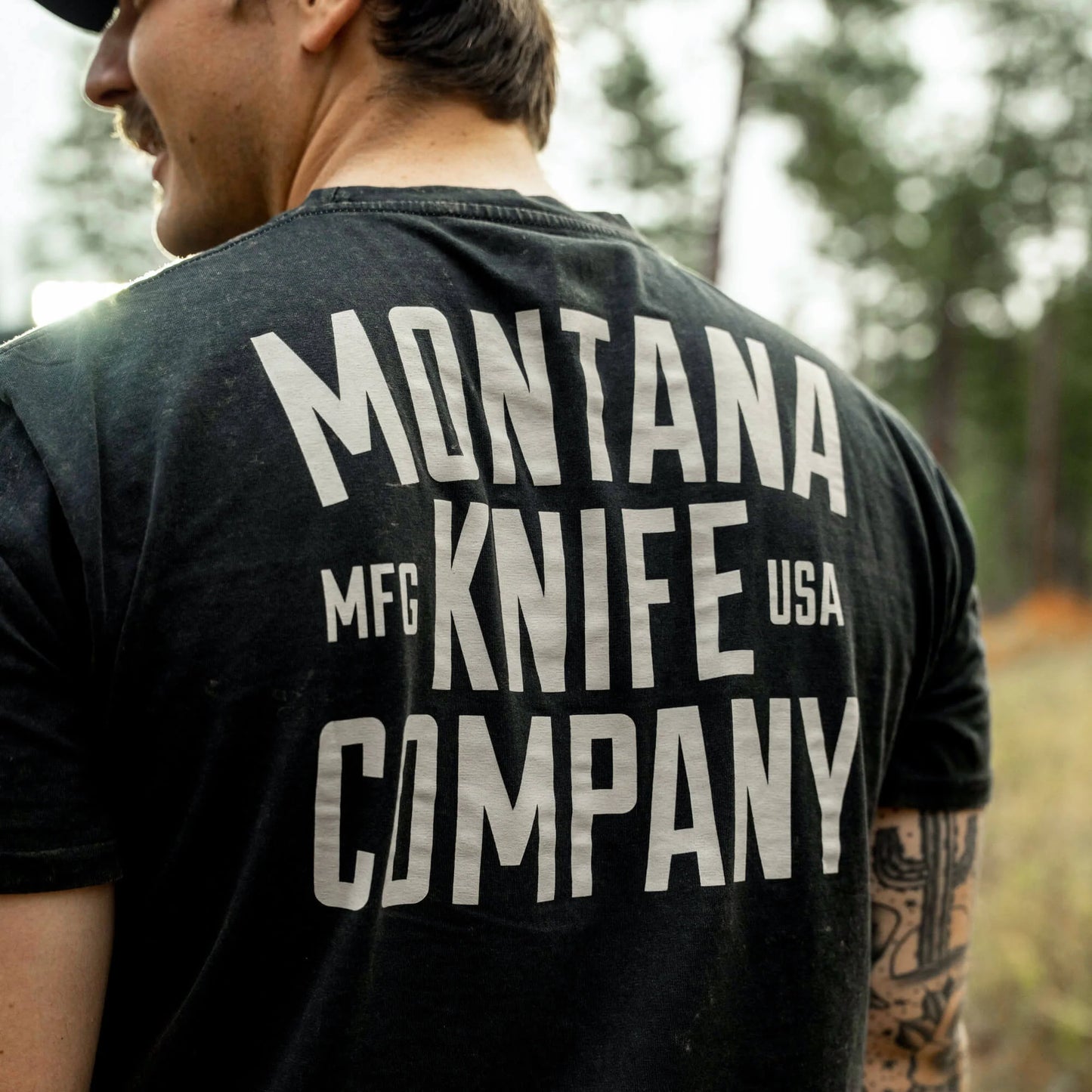 MKC STONEWASH TEE - BLACK