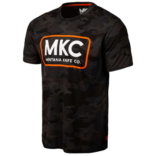 MKC LOGO TEE - DARK WOODLAND CAMO