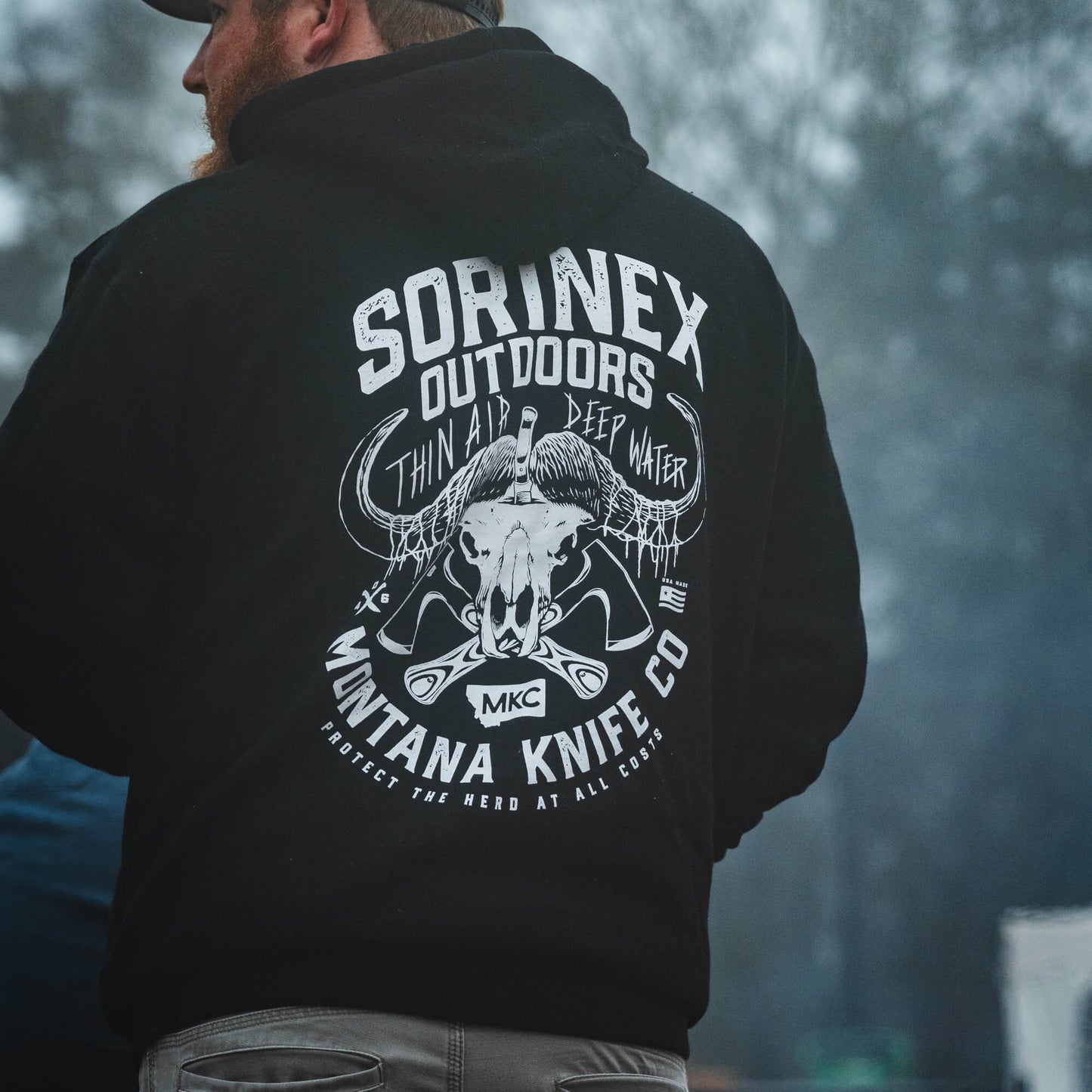 MKC X SORINEX OUTDOORS HOODIE - BLACK