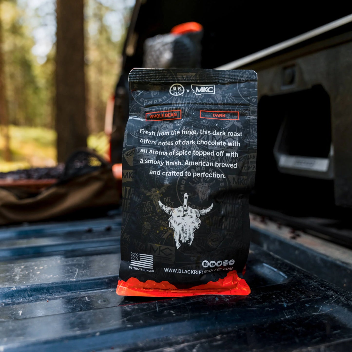 MKC X BLACK RIFLE COFFEE SIGNATURE DARK ROAST - WHOLE BEAN
