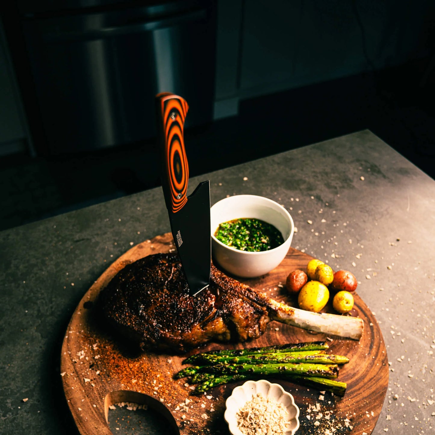 BIGHORN CHEF - ORANGE & BLACK