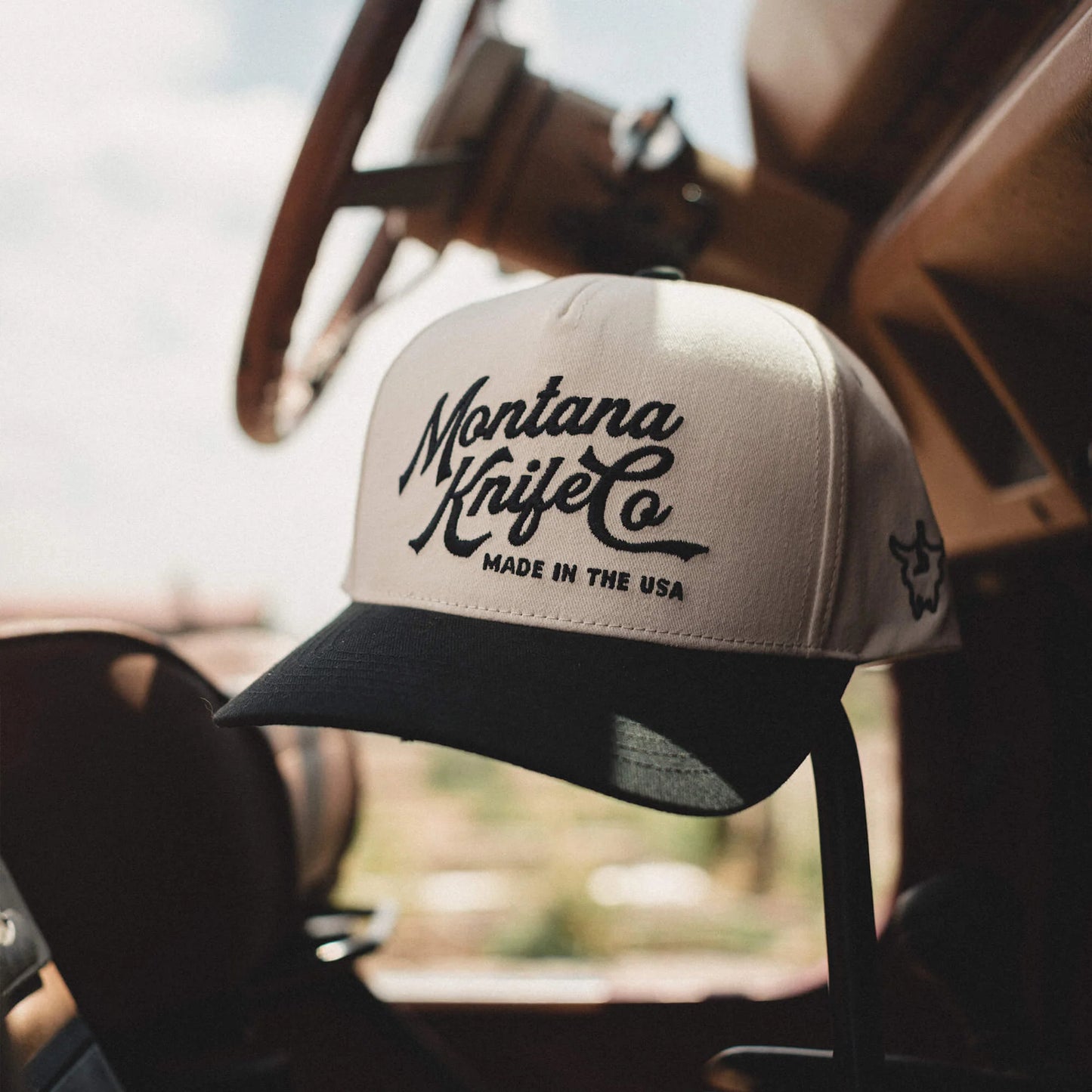 MKC HERITAGE HAT - IVORY/BLACK