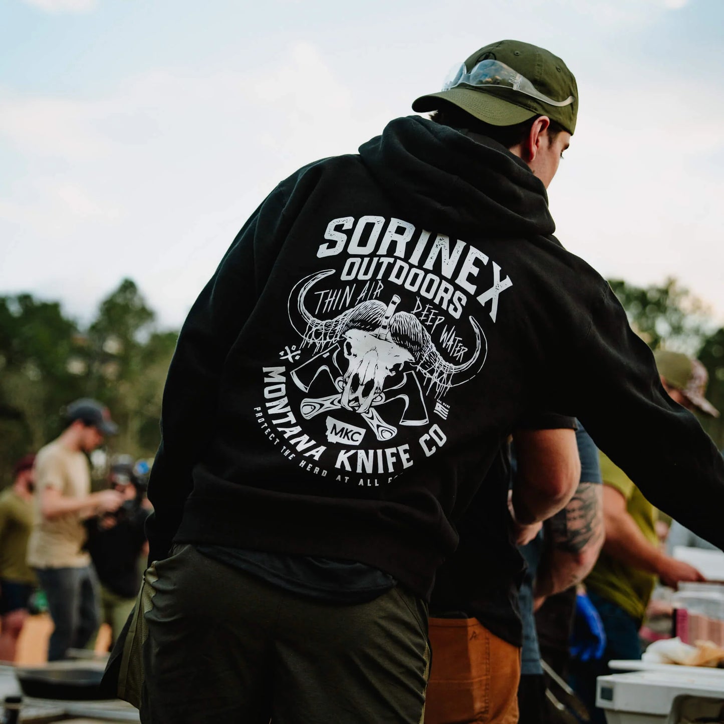 MKC X SORINEX OUTDOORS HOODIE - BLACK