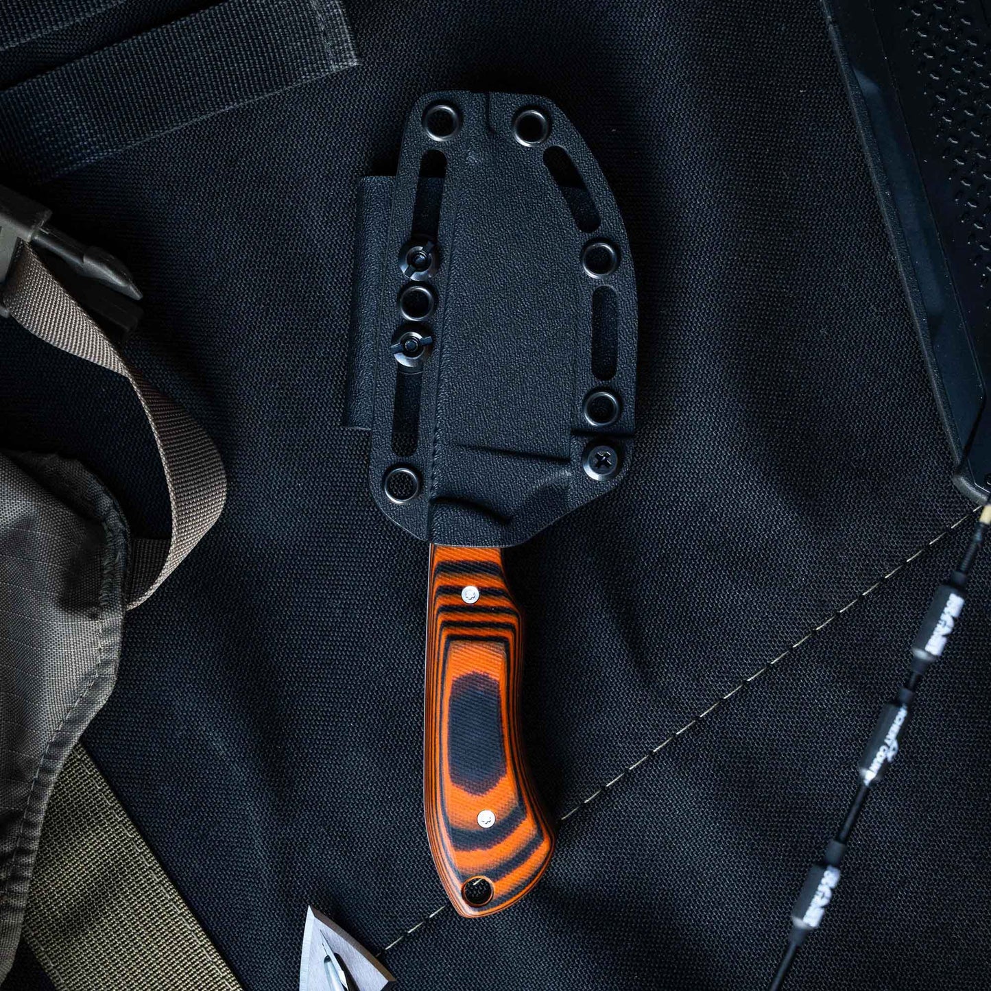 ELKHORN SKINNER - ORANGE & BLACK