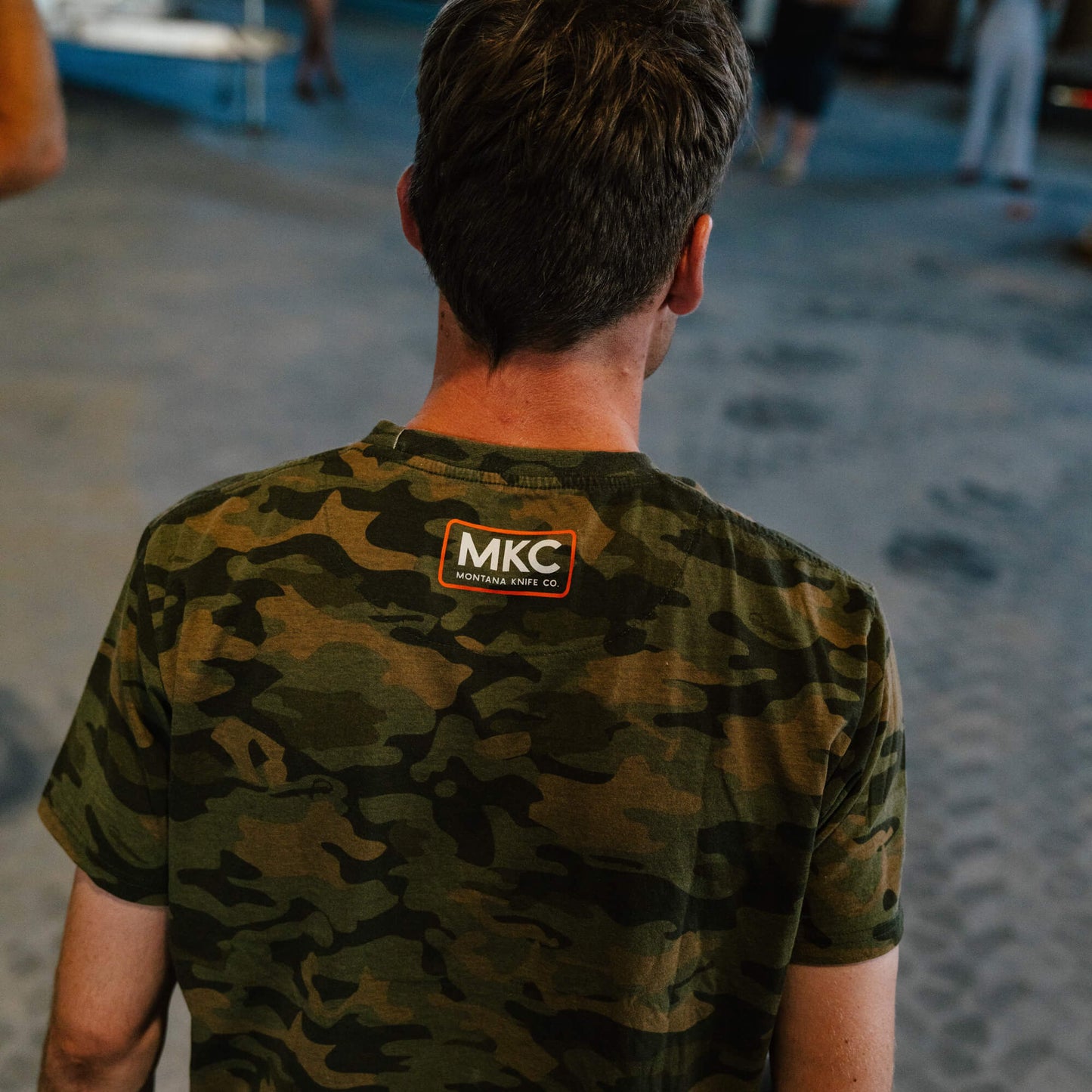 MKC LOGO TEE - VINTAGE WOODLAND CAMO