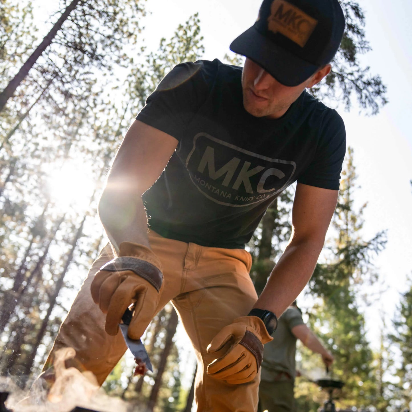 MKC LOGO TEE - BLACK