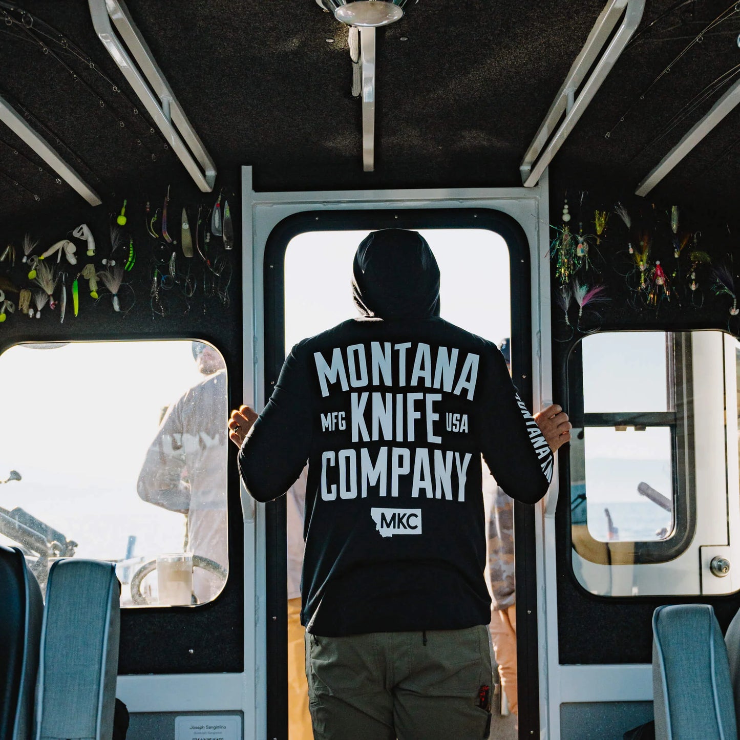 SUN RIVER BAMBOO HOODIE - BLACK