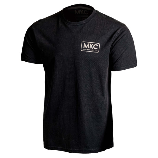 MKC STONEWASH TEE - BLACK