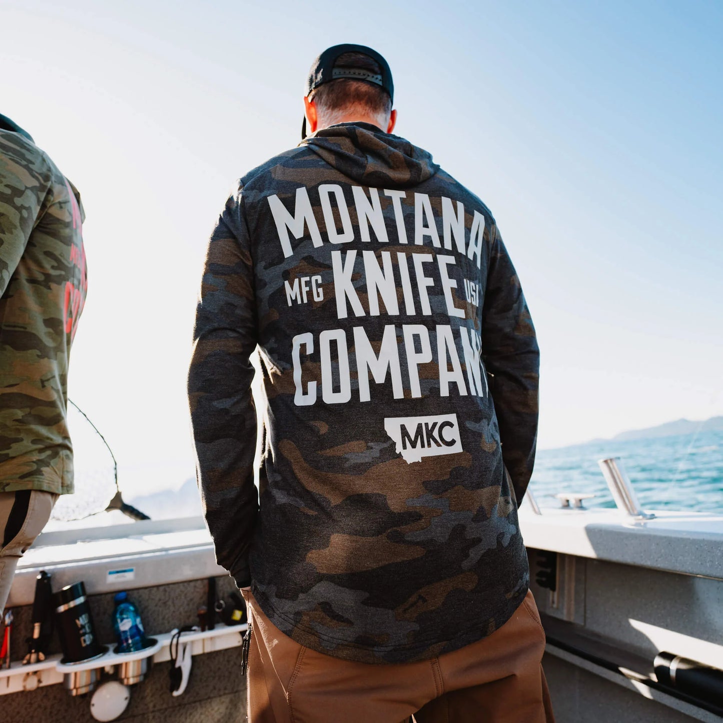 SUN RIVER BAMBOO HOODIE - DARK MKC CAMO