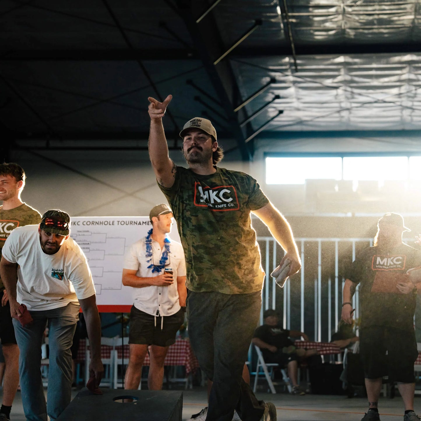 MKC LOGO TEE - VINTAGE WOODLAND CAMO