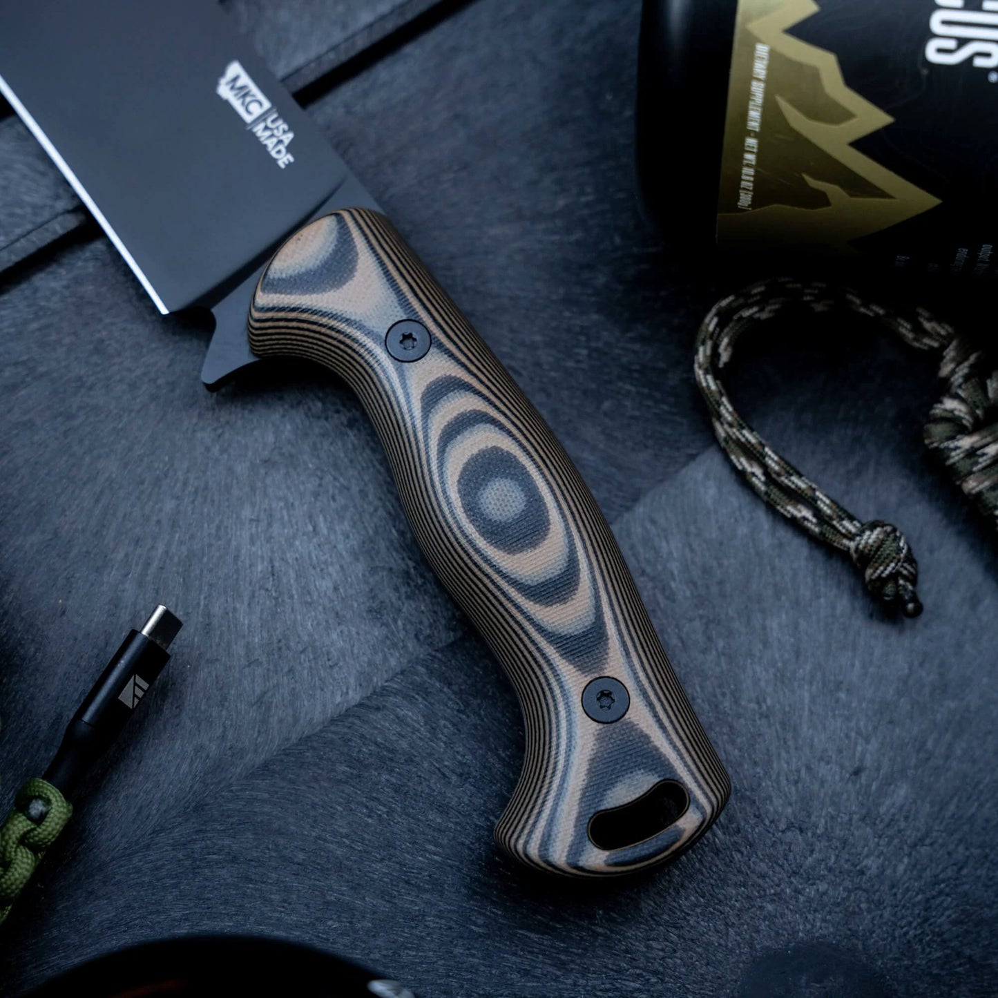 MKC CHOPPER - TAN & BLACK