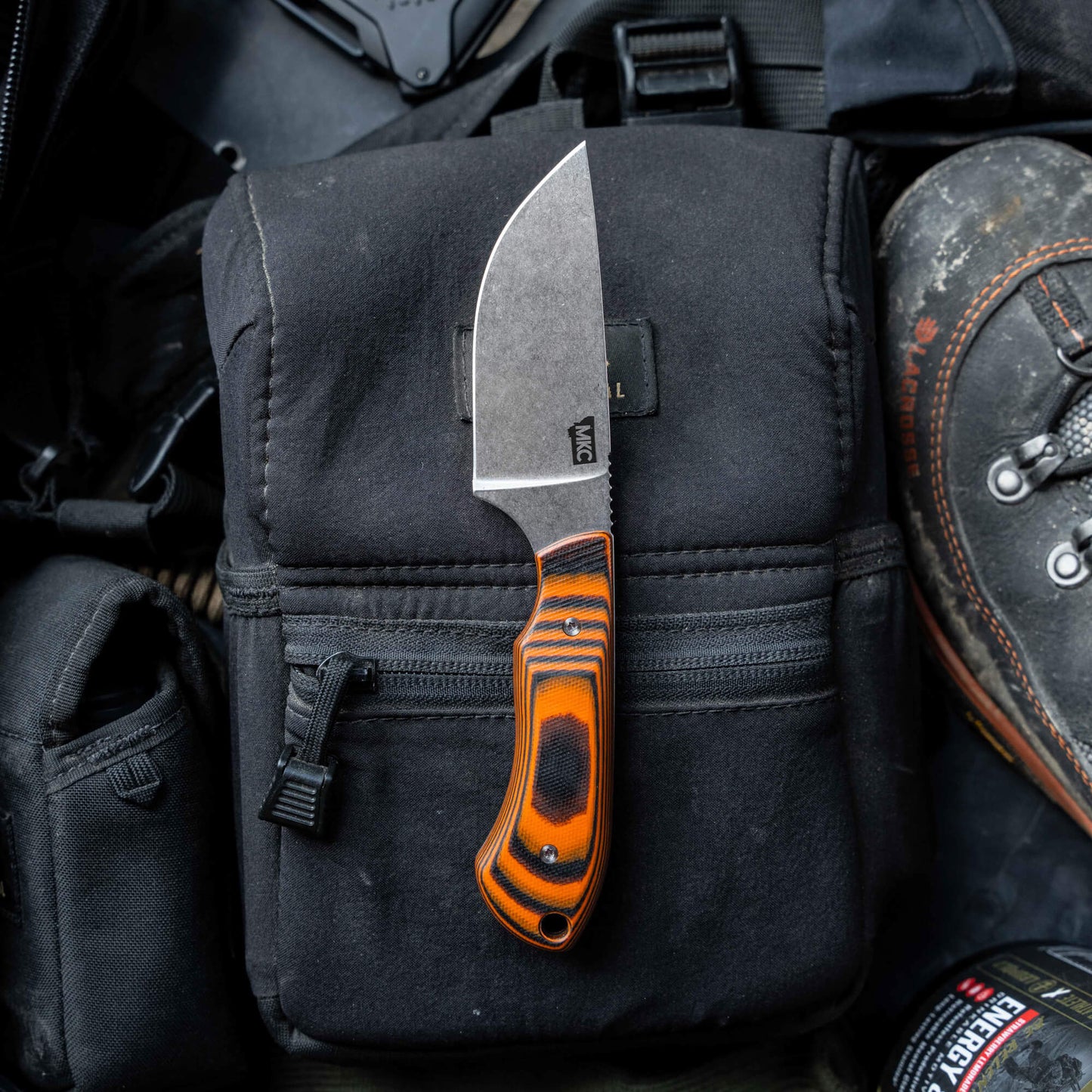 ELKHORN SKINNER - ORANGE & BLACK