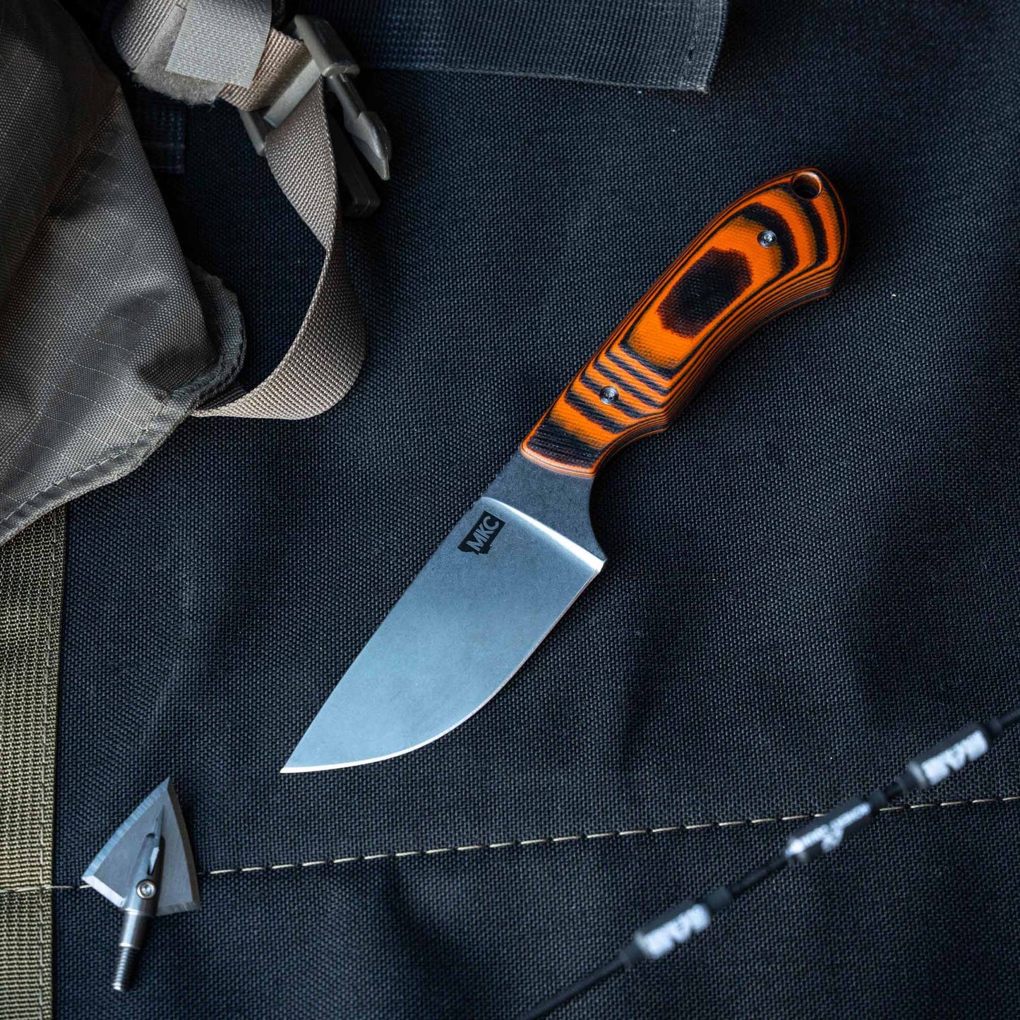 ELKHORN SKINNER - ORANGE & BLACK