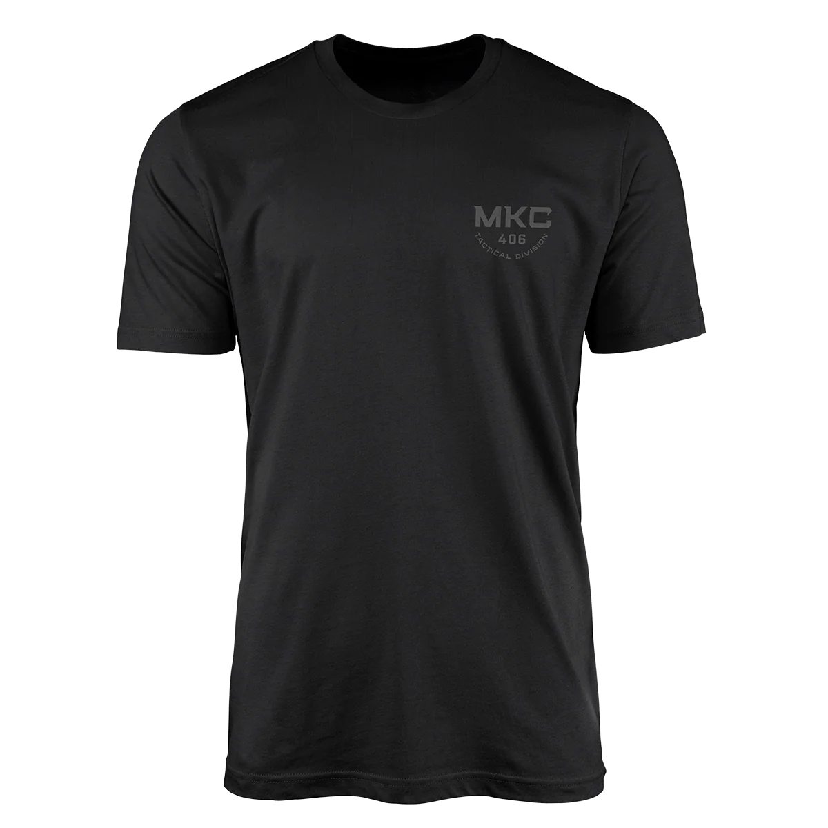 MKC TACTICAL STACKED TEE - BLACK