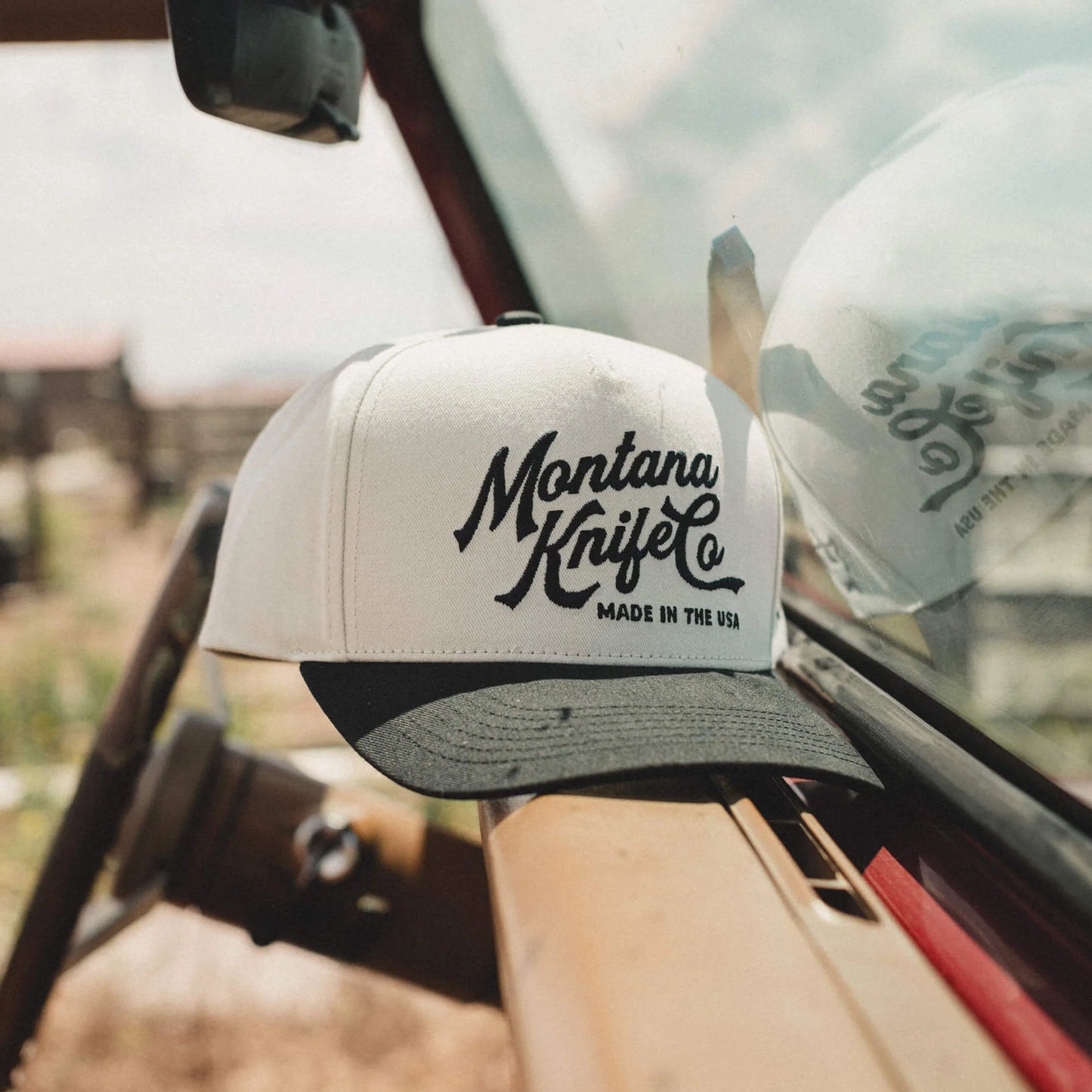 MKC HERITAGE HAT - IVORY/BLACK