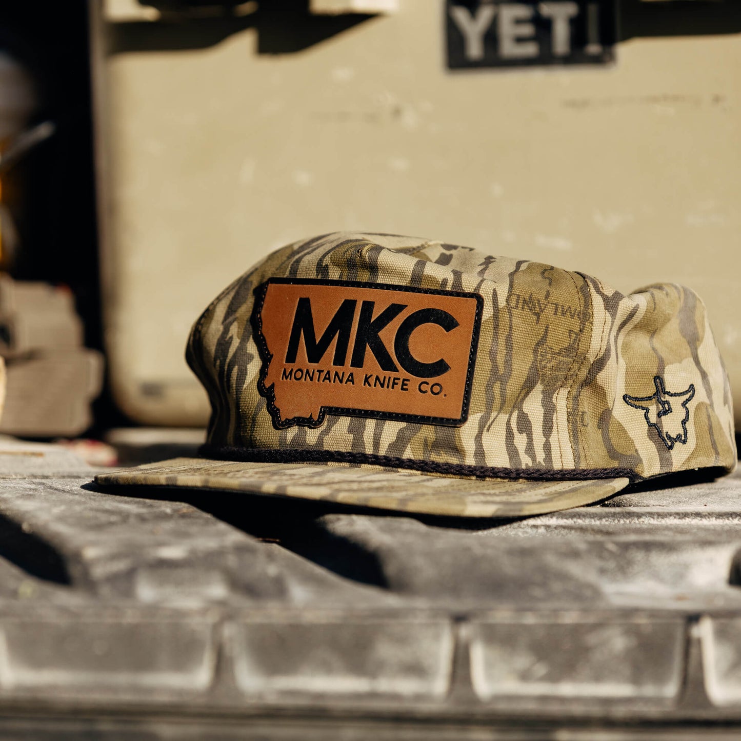 MKC X MOSSY OAK ROPE HAT - BOTTOMLAND