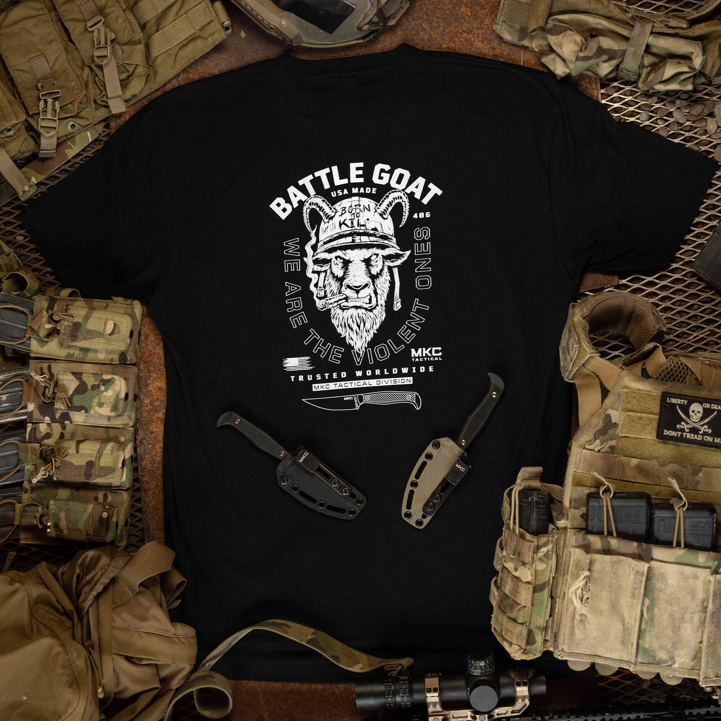 BATTLE GOAT TEE