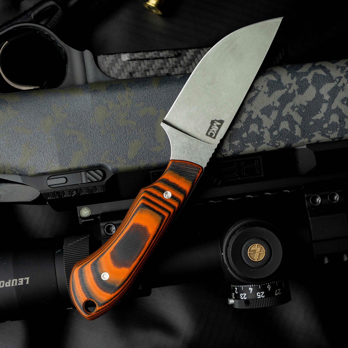 ELKHORN SKINNER - ORANGE & BLACK