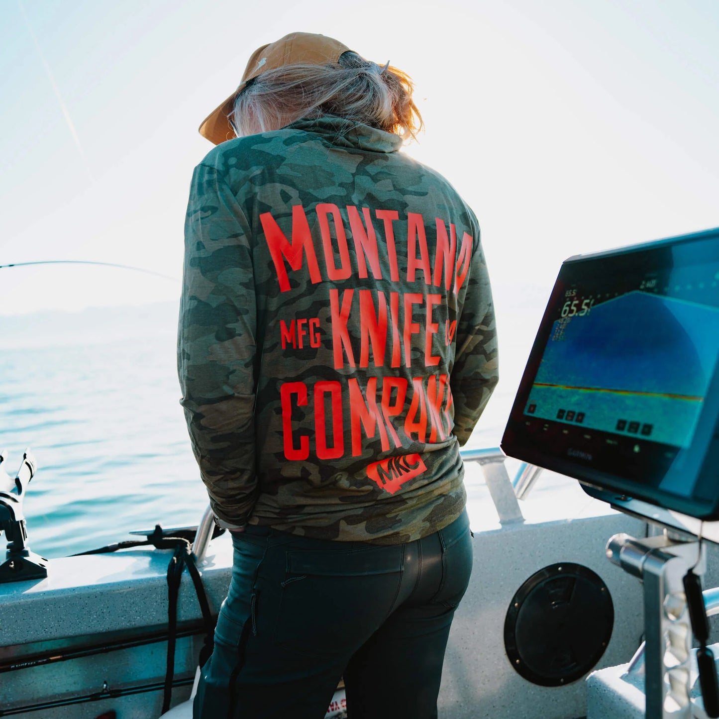 SUN RIVER BAMBOO HOODIE - VINTAGE MKC CAMO