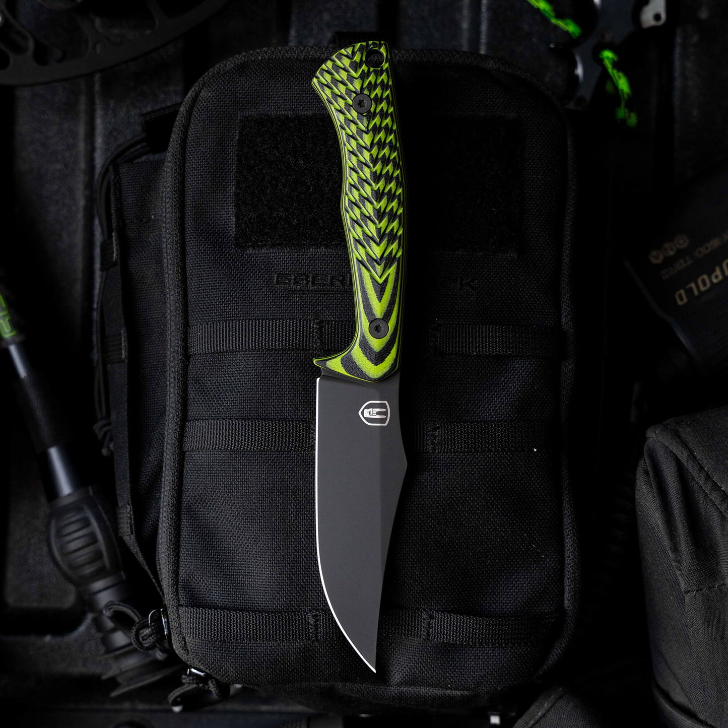 TRIUMPH PRO - NOCK ON NEON GREEN & BLACK