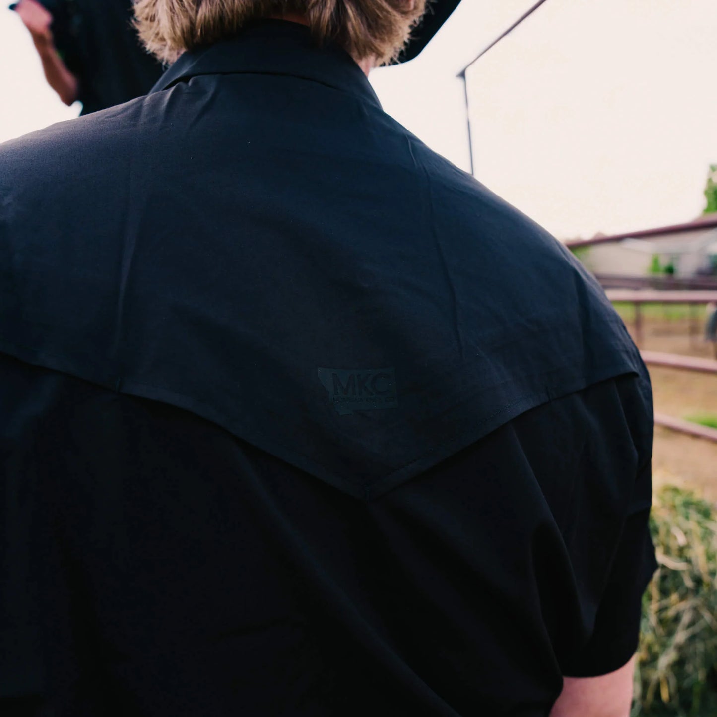 SEELEY S/S BUTTON-UP SHIRT - BLACK