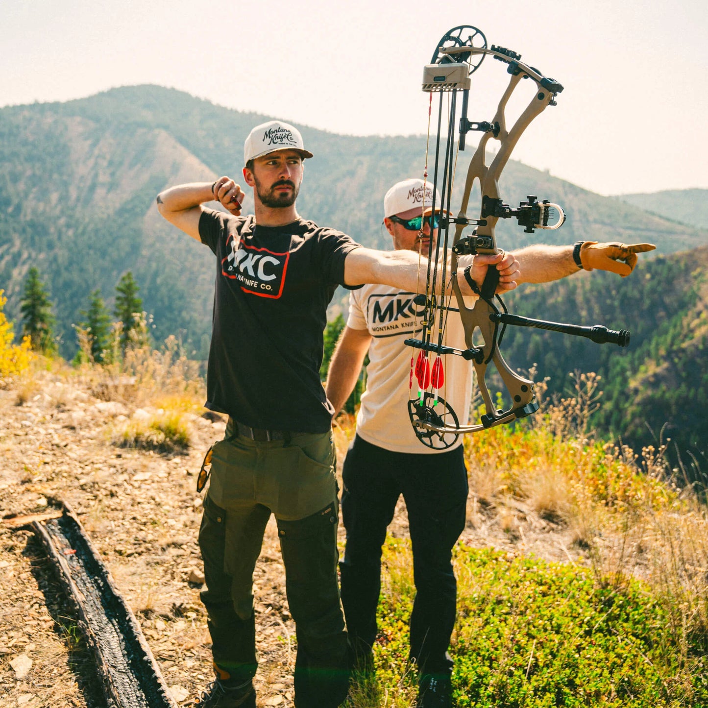 MKC LOGO TEE - COFFEE