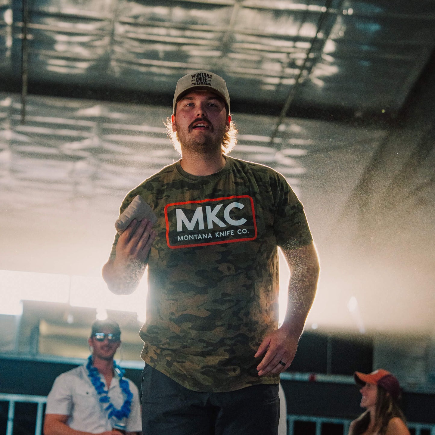 MKC LOGO TEE - VINTAGE WOODLAND CAMO