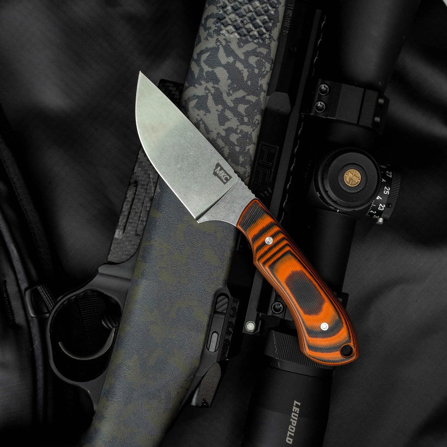 ELKHORN SKINNER - ORANGE & BLACK