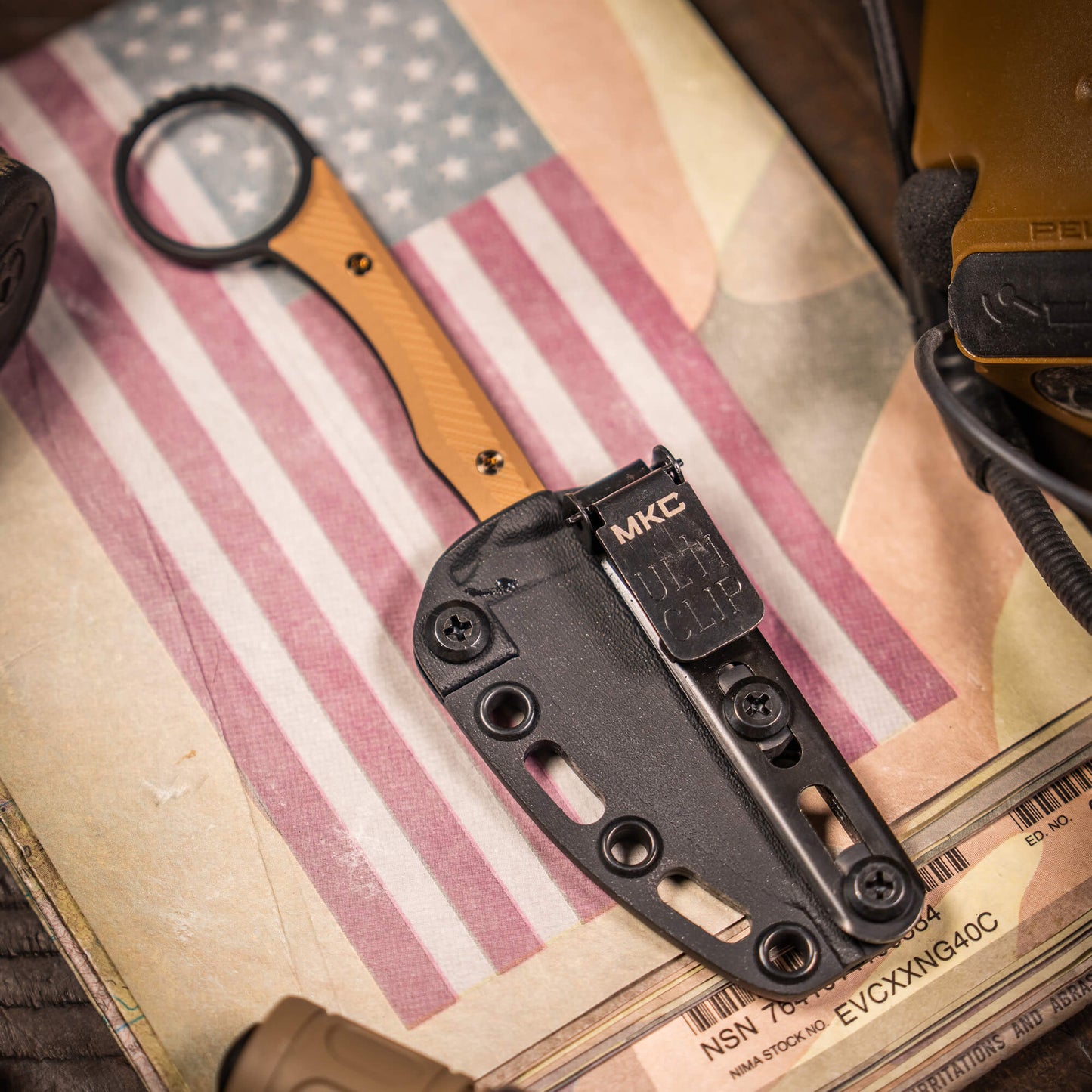 MINI WARGOAT ADDITIONAL KYDEX SHEATH - BLACK