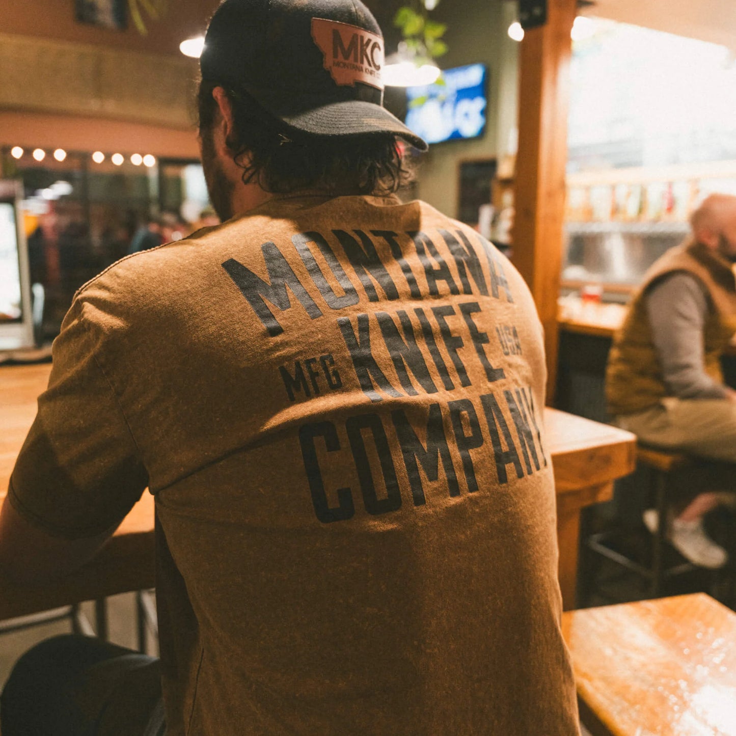 MKC STONEWASH TEE - COYOTE