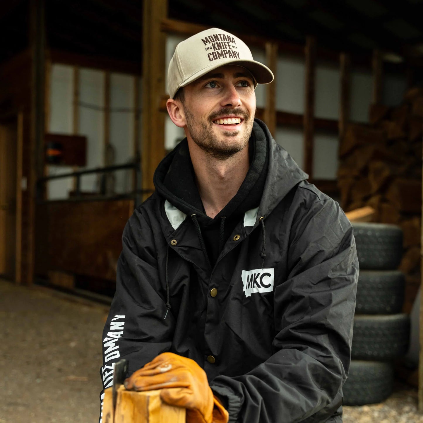 MKC FOUNDATIONS HAT - TAN/BROWN