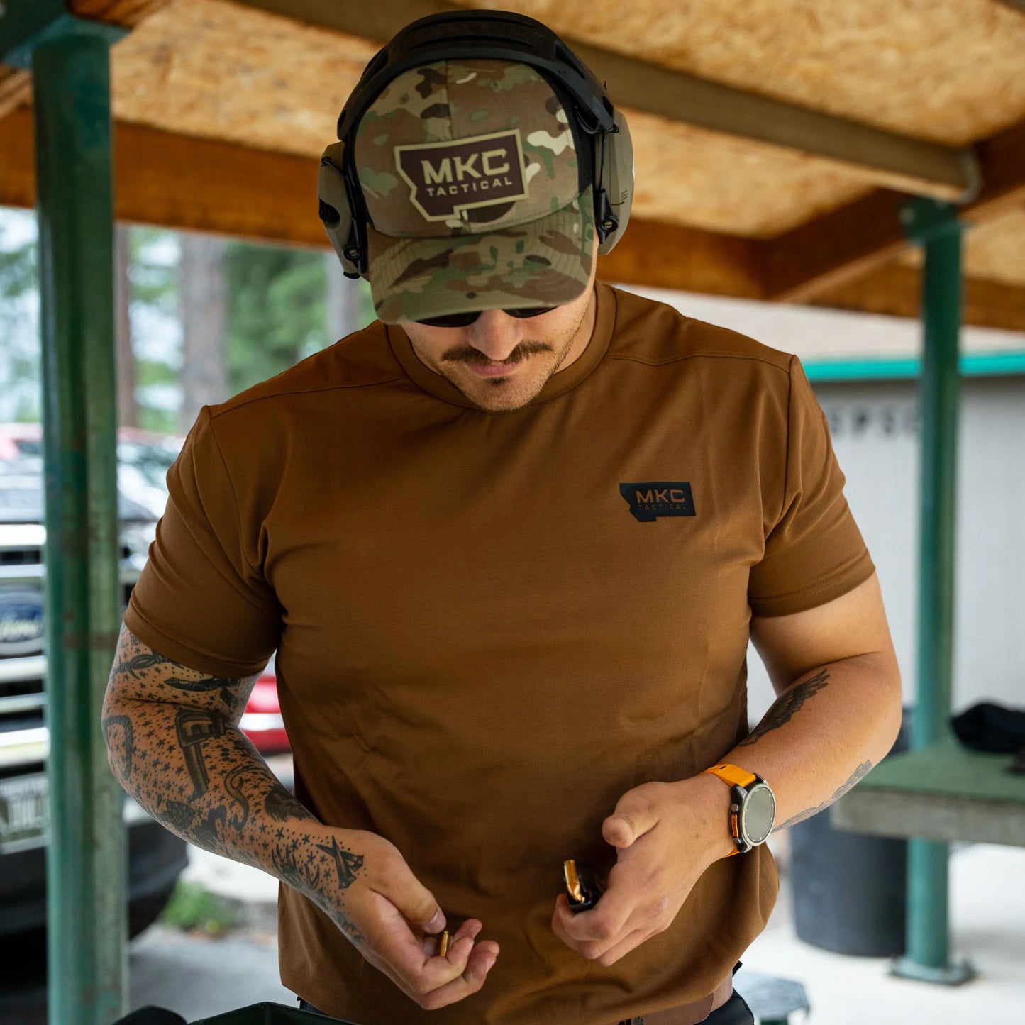 RANGE DAY PERFORMANCE SHORT SLEEVE - COYOTE