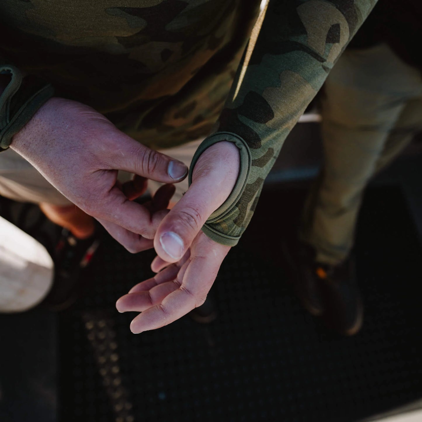 SUN RIVER BAMBOO HOODIE - VINTAGE MKC CAMO