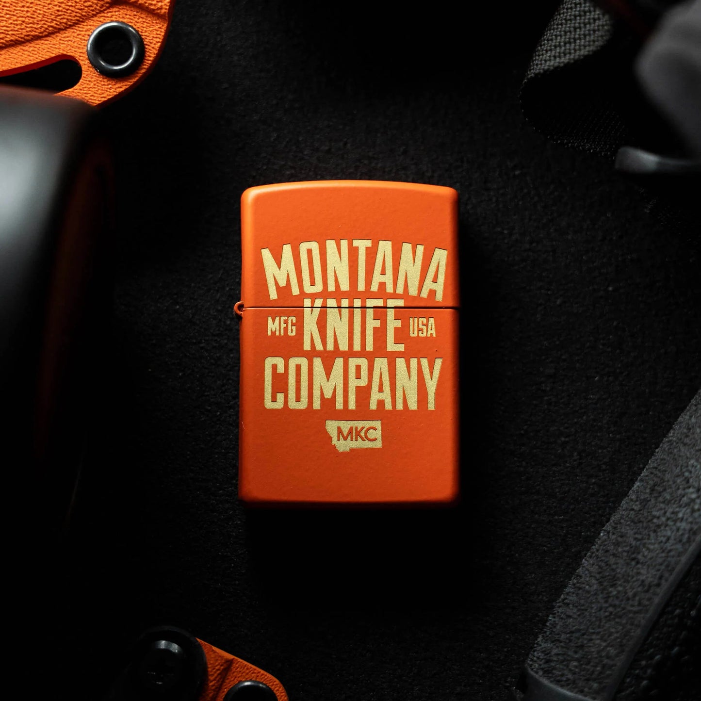 LIMITED EDITION BLAZE ORANGE CERAKOTE - ZIPPO LIGHTER - USA MADE