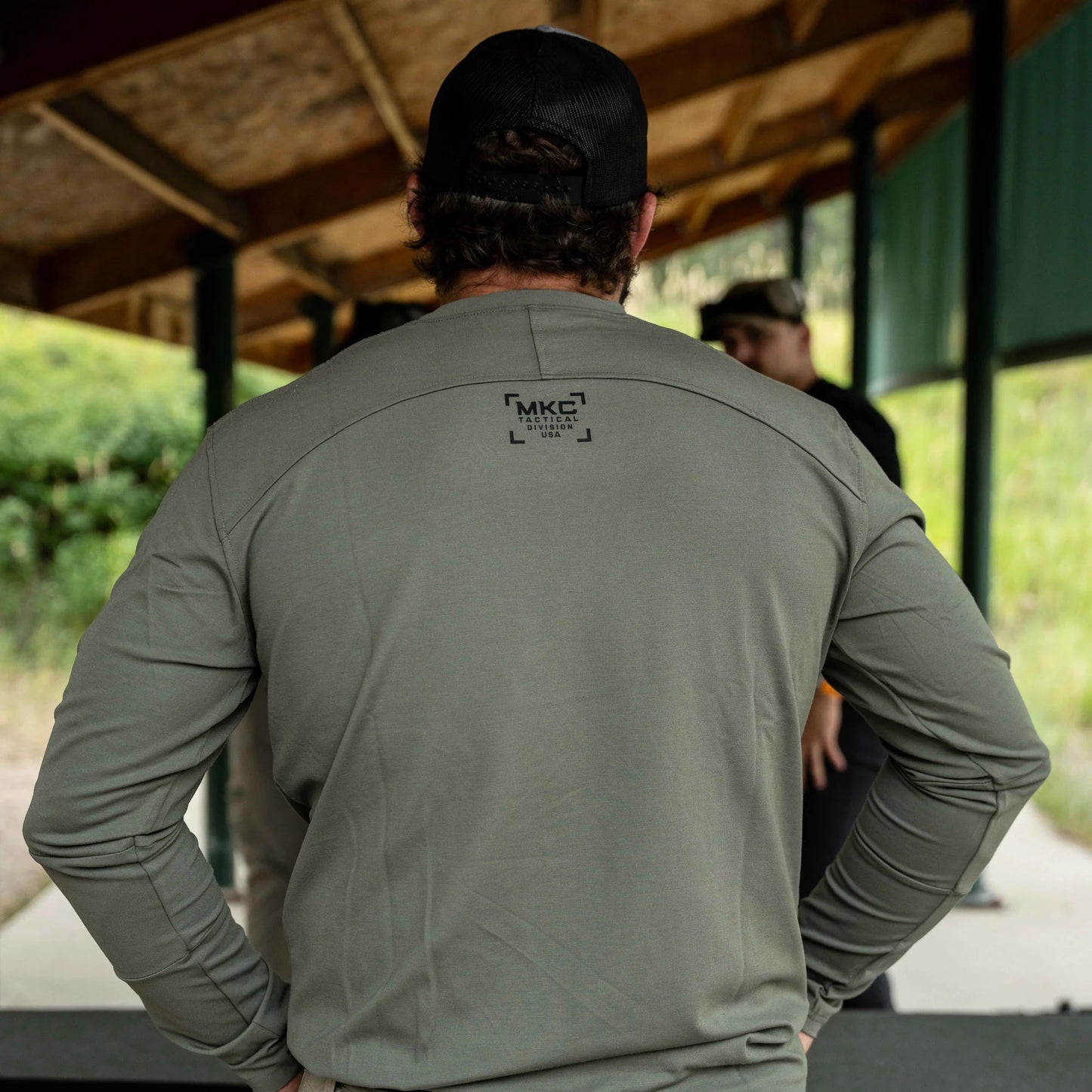RANGE DAY PERFORMANCE LONG SLEEVE - OD GREEN