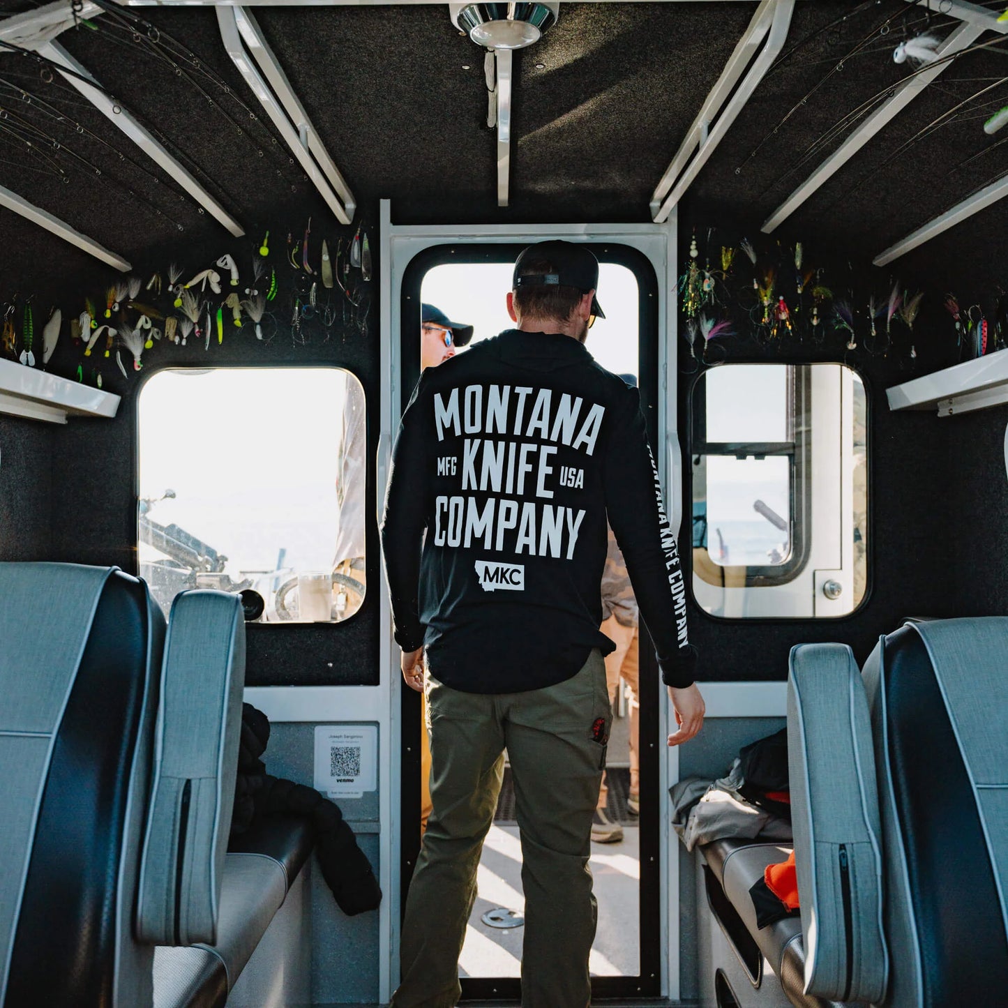 SUN RIVER BAMBOO HOODIE - BLACK