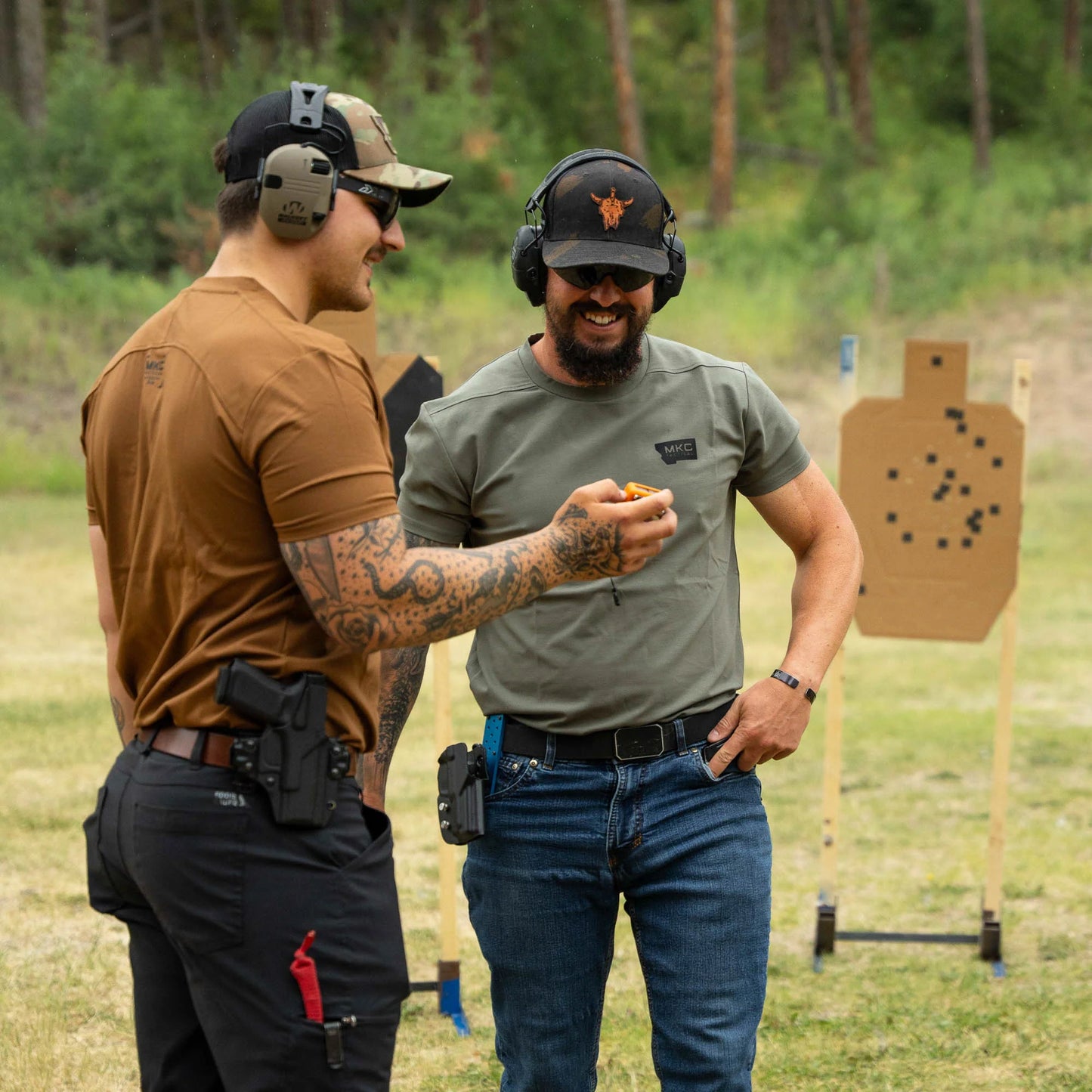 RANGE DAY PERFORMANCE SHORT SLEEVE - OD GREEN