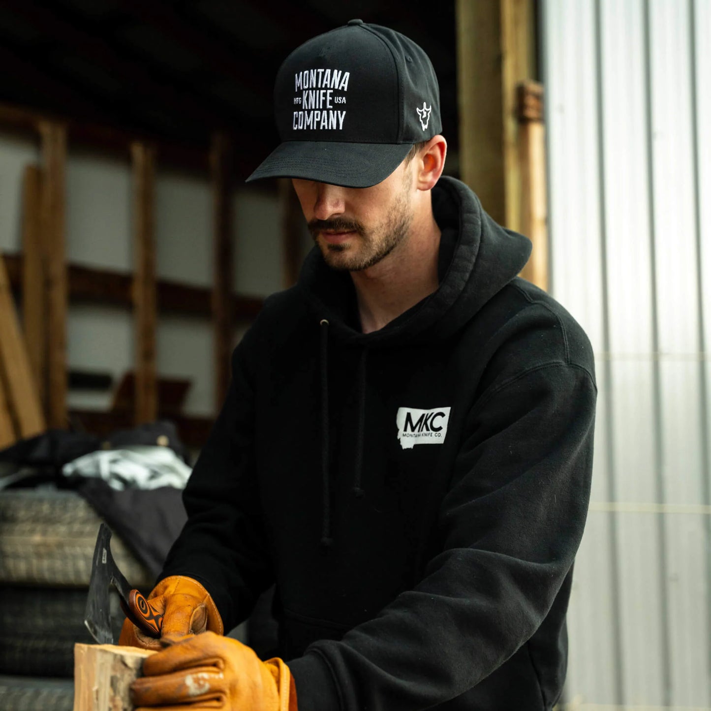 MKC FOUNDATIONS HAT - BLACK/WHITE