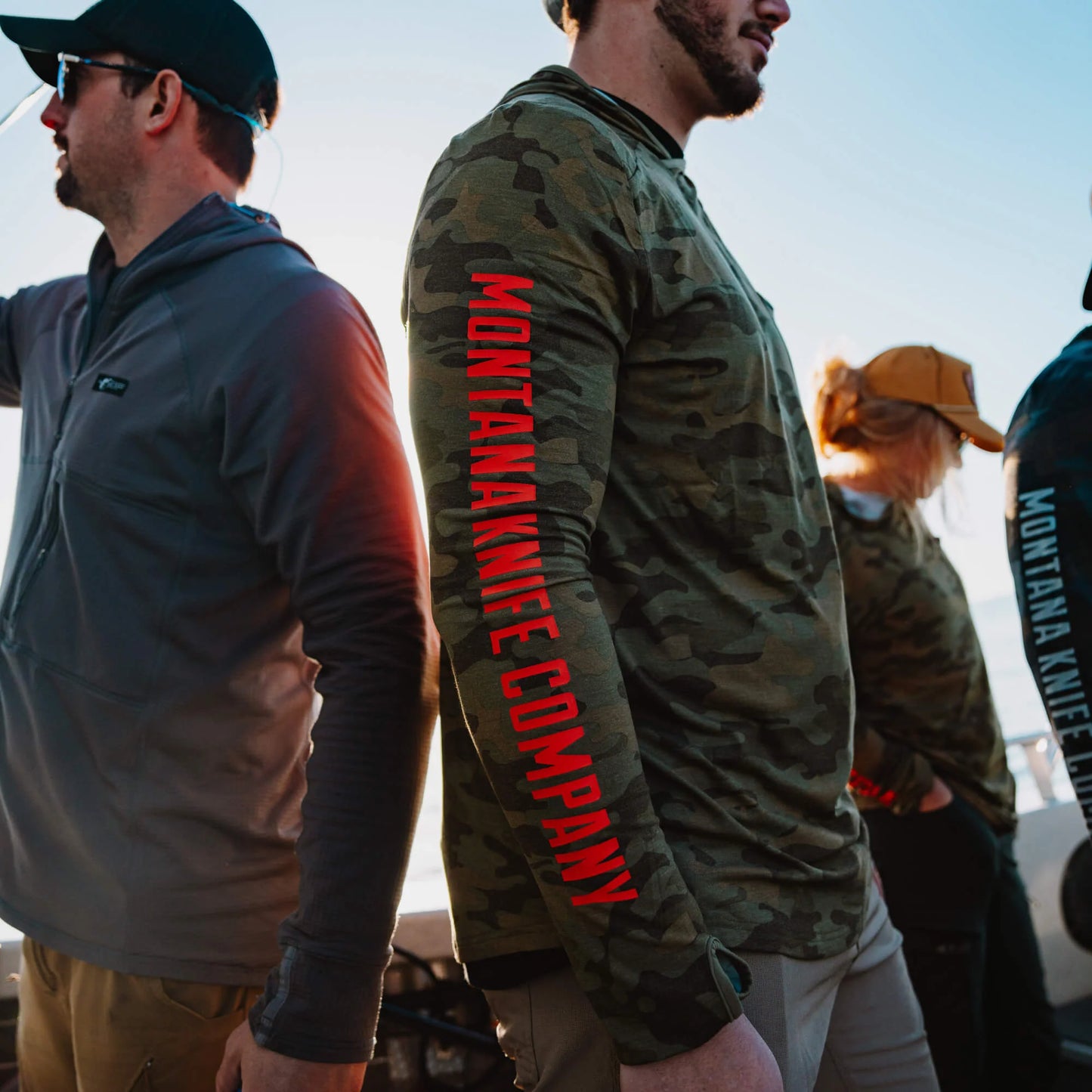 SUN RIVER BAMBOO HOODIE - VINTAGE MKC CAMO