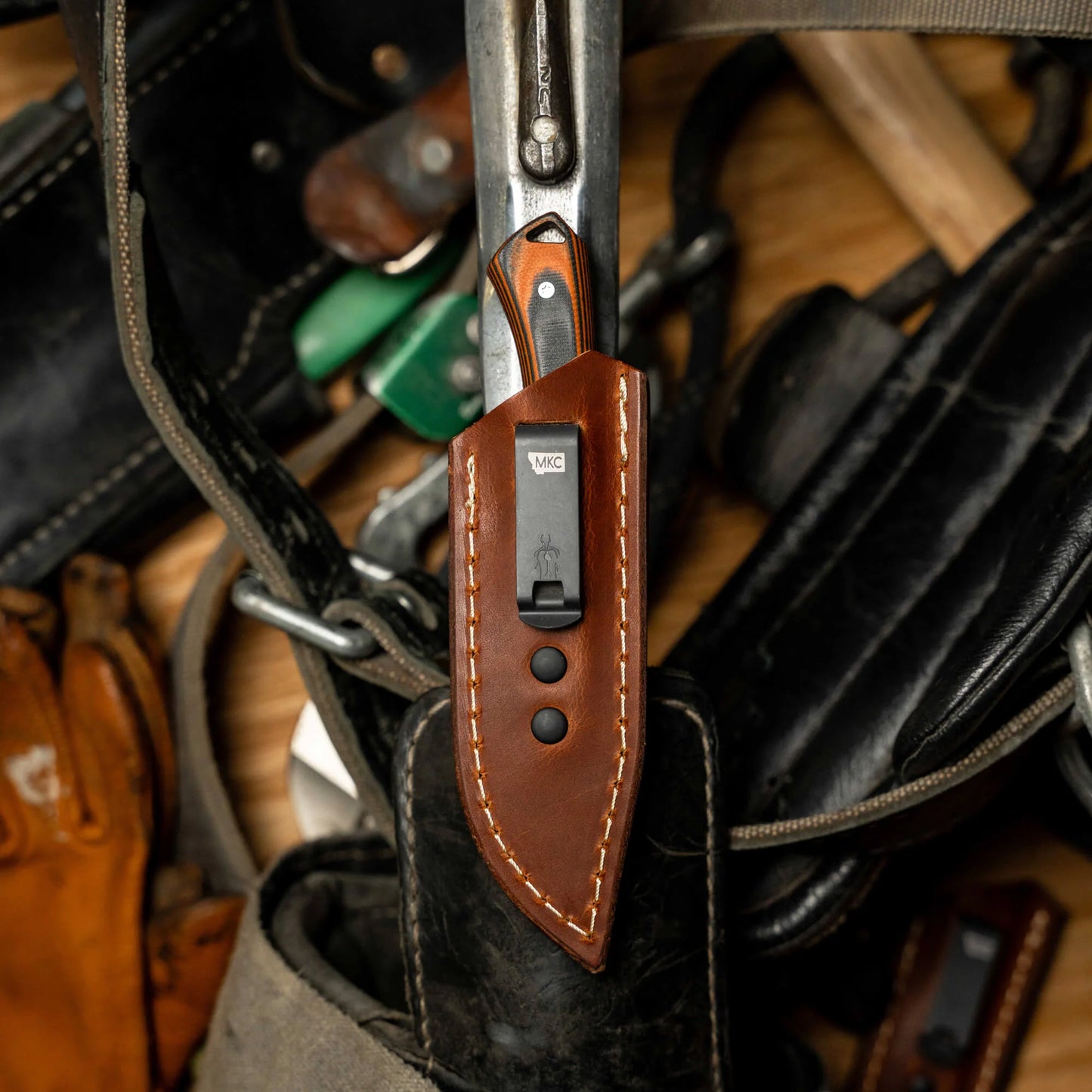 ROCKER LEATHER SHEATH - CONCEALED POCKET CARRY