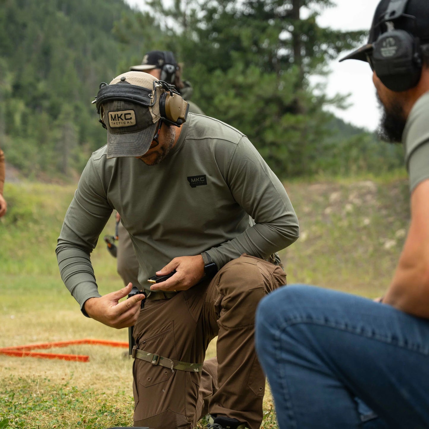 RANGE DAY PERFORMANCE LONG SLEEVE - OD GREEN