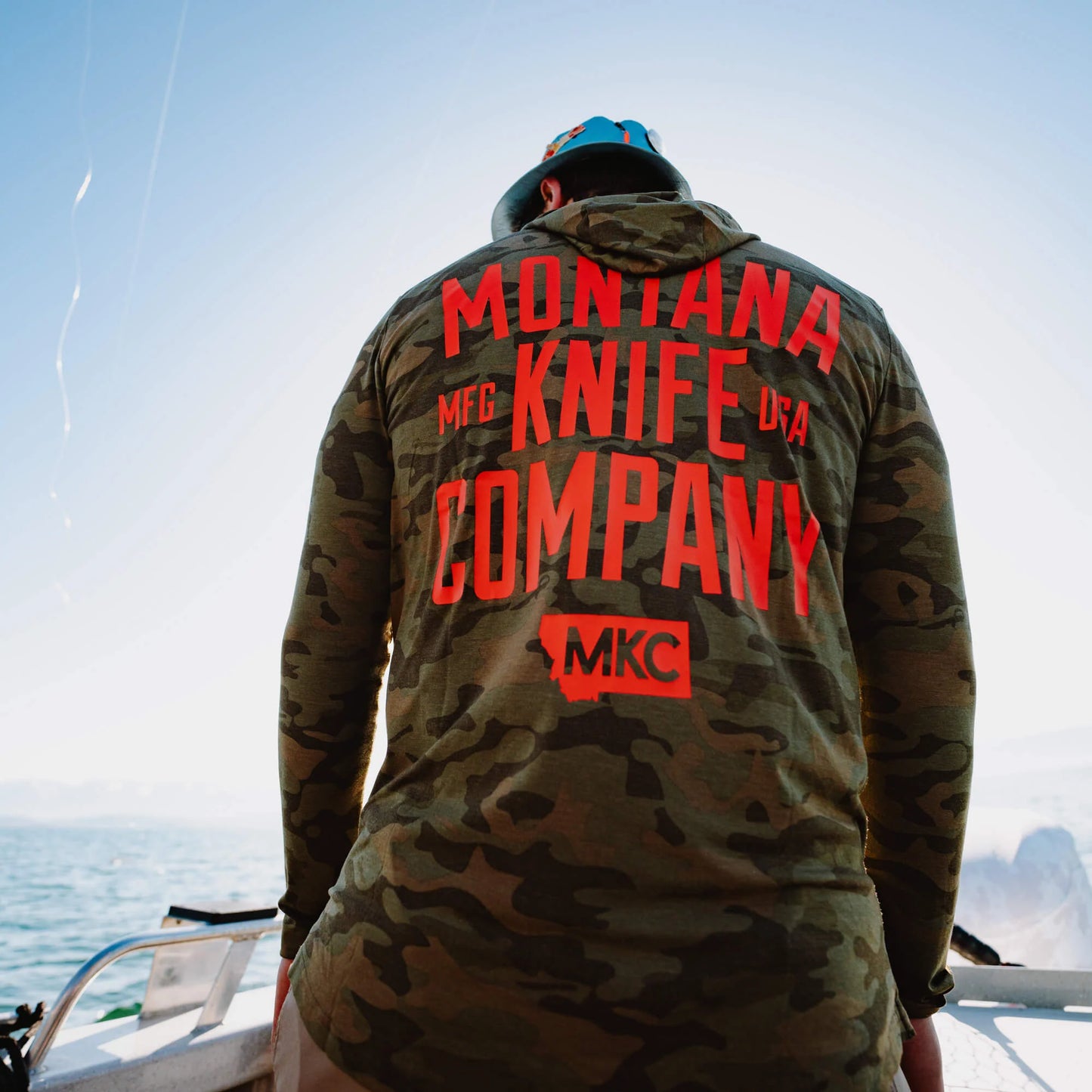 SUN RIVER BAMBOO HOODIE - VINTAGE MKC CAMO