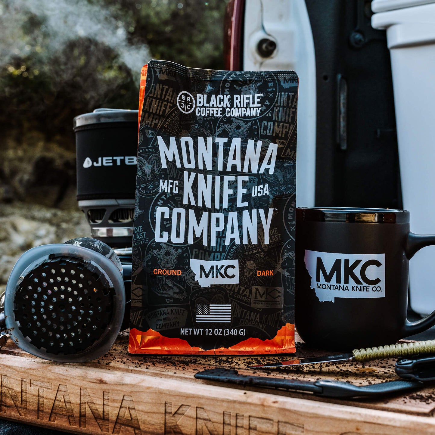 MKC X BLACK RIFLE COFFEE SIGNATURE DARK ROAST - GROUND