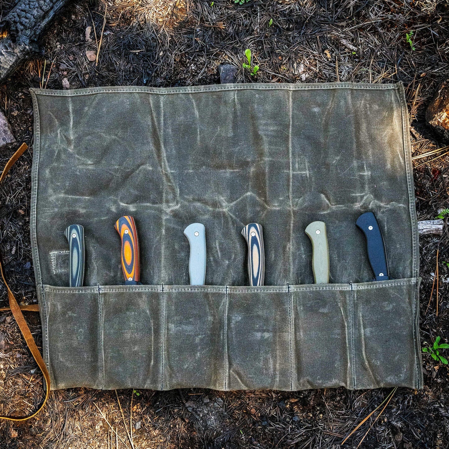 CANVAS KNIFE ROLL - USA MADE