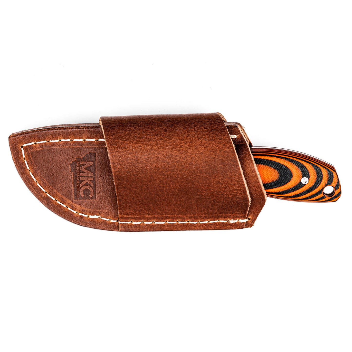 PACKOUT LEATHER SHEATH - HORIZONTAL BELT CARRY